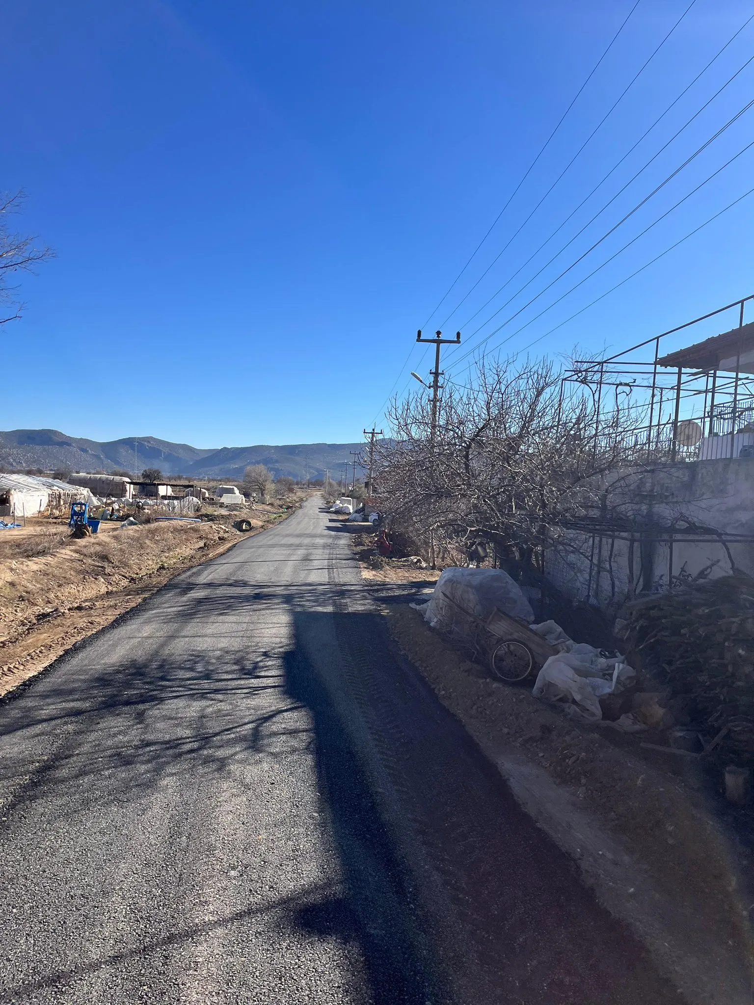Ürkütlü Köyü’nde altyapı hamlesi Yol ve sulama projeleri tamamlandı